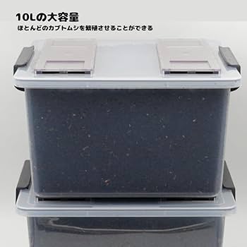 よしちゃん3個セット　⑦広い大きいカブトムシ用飼育ケース【DIY】 51QrfsYQOjL._AC_UL210_SR210,